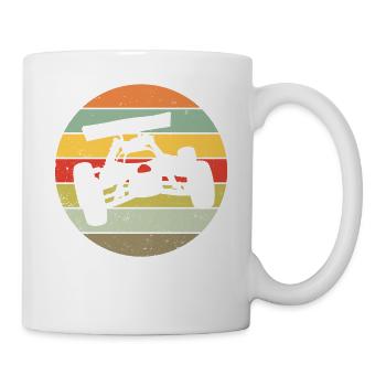 RC Auto Car Modellauto Modellbau Retro Geschenk - Tasse - Weiß - Rechts