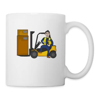 LAGERIST - Tasse - Weiß - Rechts
