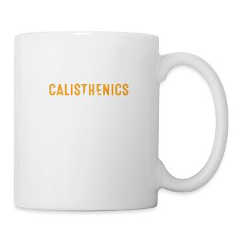 Calisthenics Evolution Fitness Gym Geschenkidee - Tasse - Weiß - Rechts