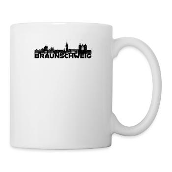 Braunschweig Deutschland Skyline Geschenkidee - Tasse - Weiß - Rechts