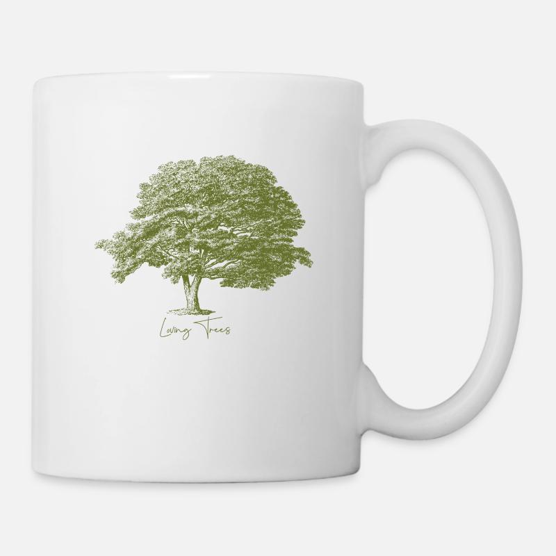 Loving Trees - Tasse - Weiß