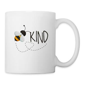 Conception de conception de type abeille pour l'environnement de filles de garçons - Mug blanc - blanc - Droite