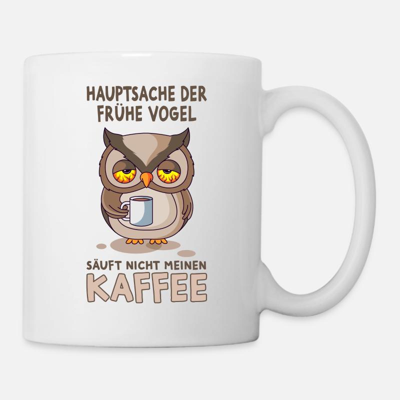 Morgenmuffel - Tasse - Weiß