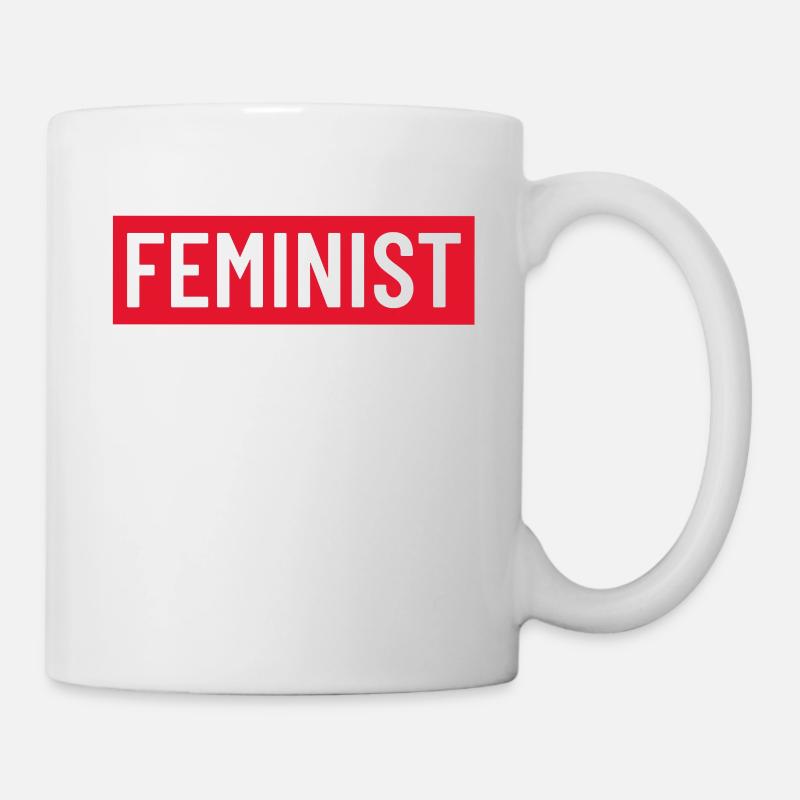 FEMINIST - Mug blanc - blanc