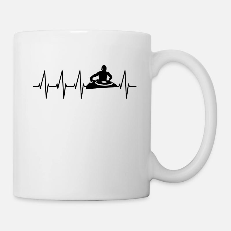 DJ - Tasse - Weiß