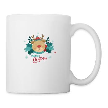 Toll Rudolf the Red Nosed Reindeer Merry Christmas - Tasse - Weiß - Rechts