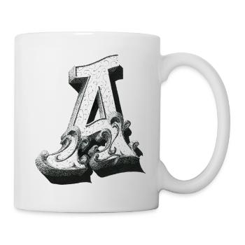 A - Tasse - Weiß - Rechts