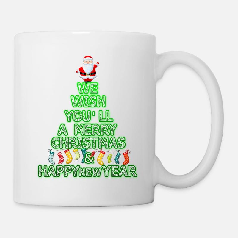 Funny Christmas funny christmas - Mug - white