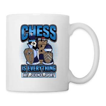 Chess Checkmate Funny Board Game Gift - Mug - white - Right