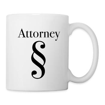 Avocat - Mug blanc - blanc - Droite