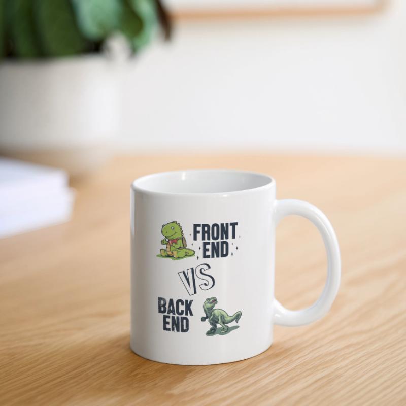 Frontend vs. Backend Developer Full Stack Mug