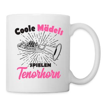 Tenorhorn - Tasse - Weiß - Rechts
