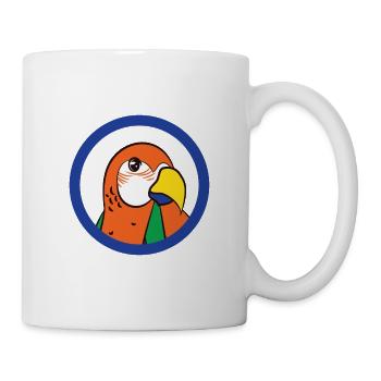 Parrot T Shirt - I Do Whatever I Want! - Tasse - Weiß - Rechts