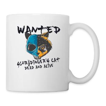 Schrödingers Katze Physik Schrödinger's Cat Geeks - Tasse - Weiß - Rechts