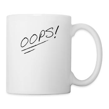 Oops! - Mug - white - Right