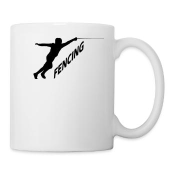 Fencing Fencing Fencer - Mug - white - Right