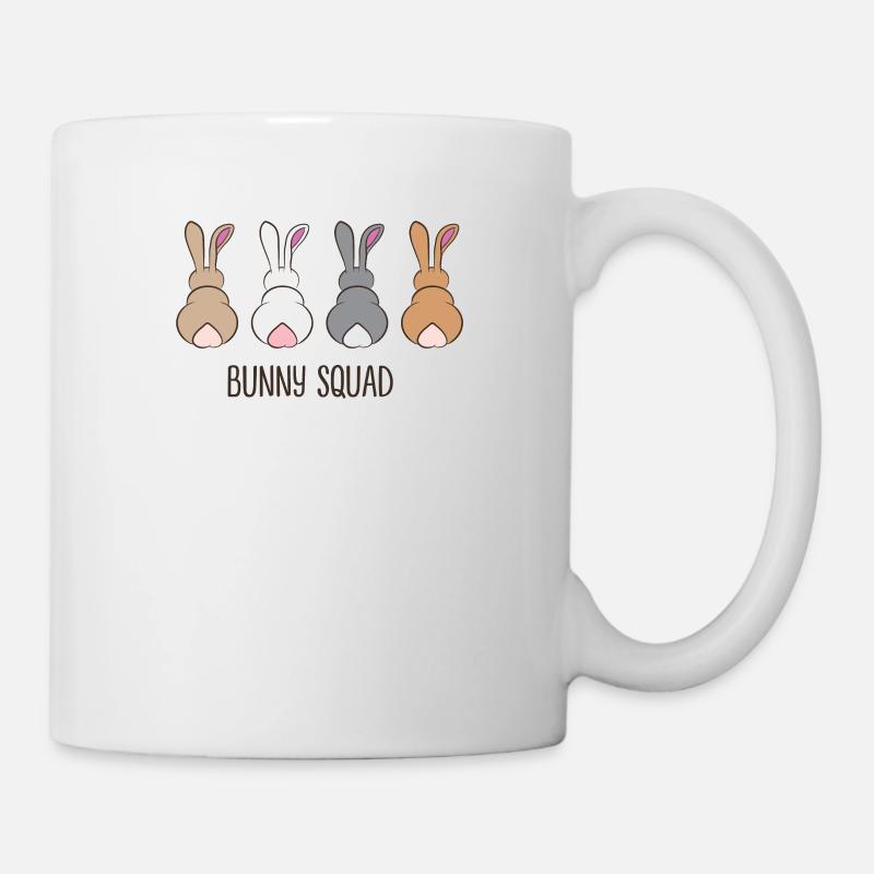 Squad Funny Rabbit Team - Mug - white