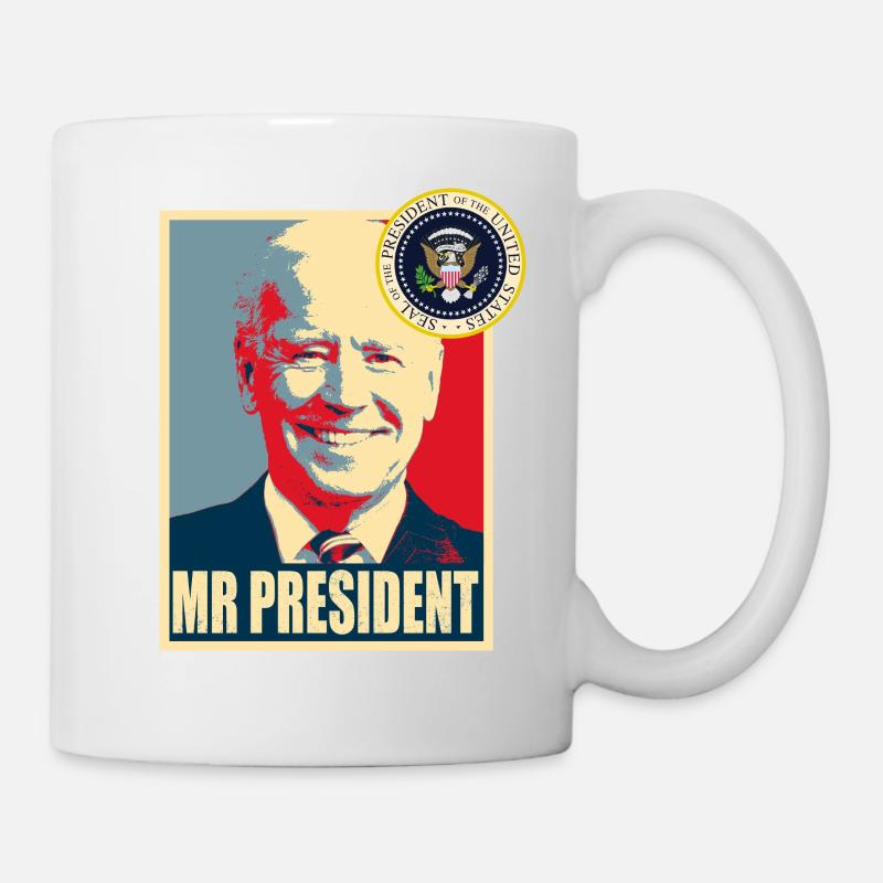 POTUS Joe Biden - Herr Präsident Joe Biden - Tasse - Weiß