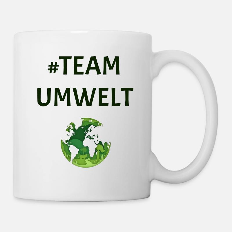 Team Umwelt - Tasse - Weiß