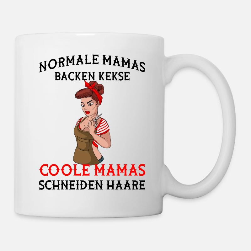 Friseurin - Tasse - Weiß