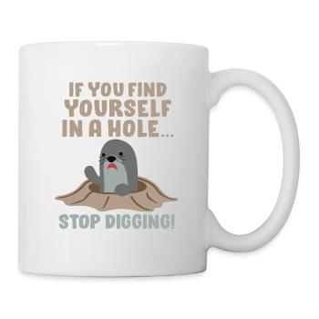 Busy Sarcastic Sarcasm Design for Colleagues - Mug - white - Right