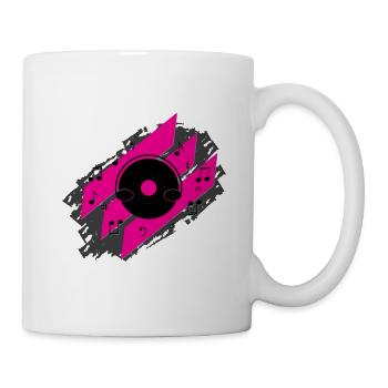 Musik Music Musiker Musikschule Musicer DJ - Tasse - Weiß - Rechts