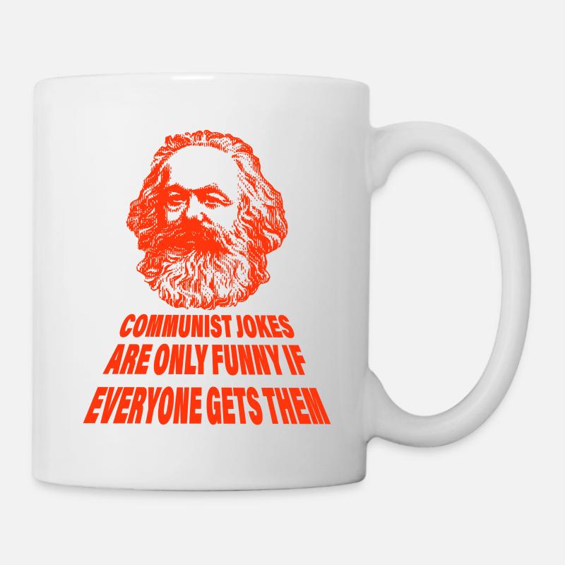communist joke gift - Mug - white