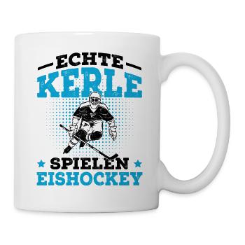 Eishockey - Tasse - Weiß - Rechts