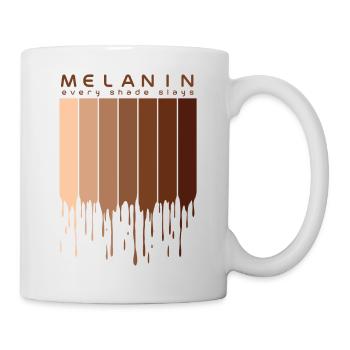 Mélanine Chaque ombre tue - Mug blanc - blanc - Droite