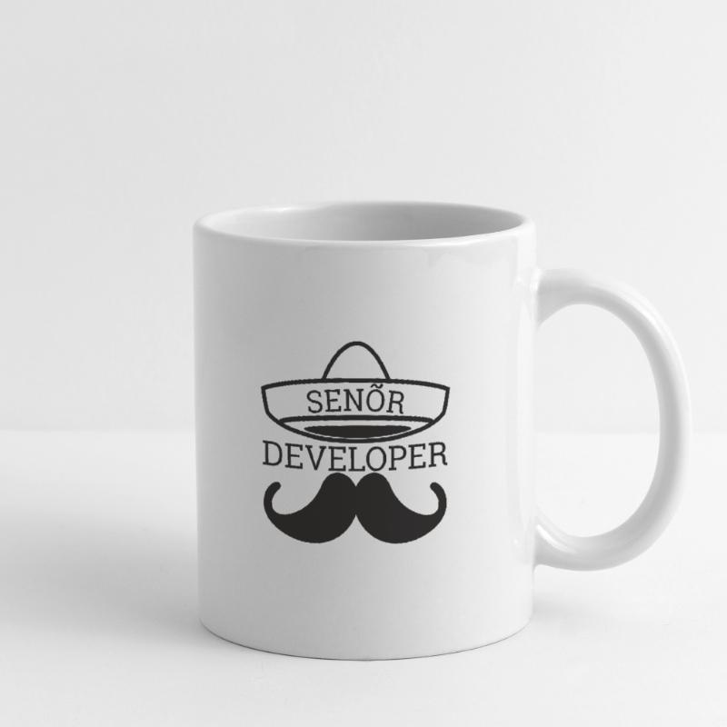 « Senor Developer, Senior Developer » | Programmeurs Mug blanc