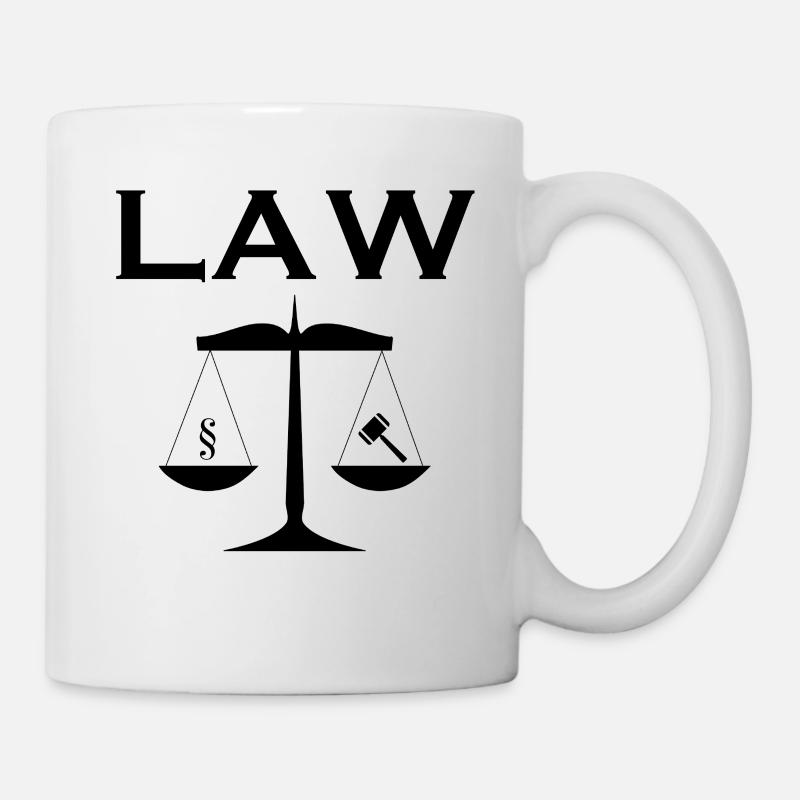 Jura Student - Tasse - Weiß