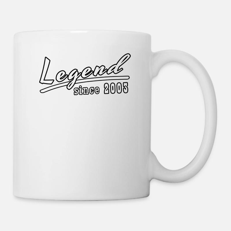 legend since 2003 - Mug - white