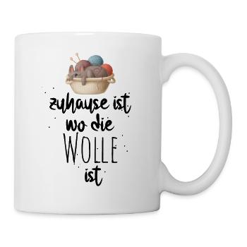 Perfekter Stricken Spruch für Großmütter Geschenk - Tasse - Weiß - Rechts