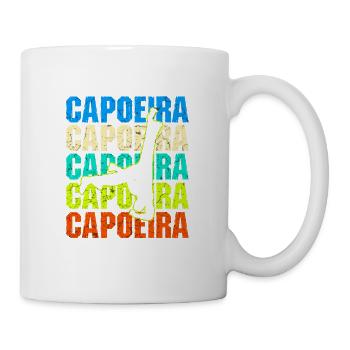 Art martial de Capoeira Brésil - Mug blanc - blanc - Droite