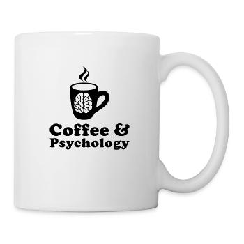 Café et psychologie - Mug blanc - blanc - Droite