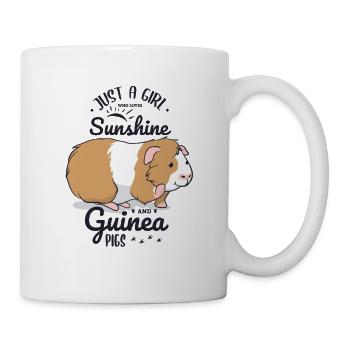 Cochon d'Inde soleil et cochons d'Inde - Mug blanc - blanc - Droite