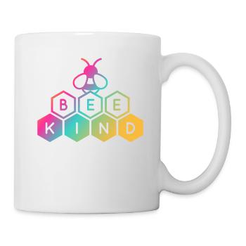 Soyez enfant, convivialité, diversité, humanité - Mug blanc - blanc - Droite