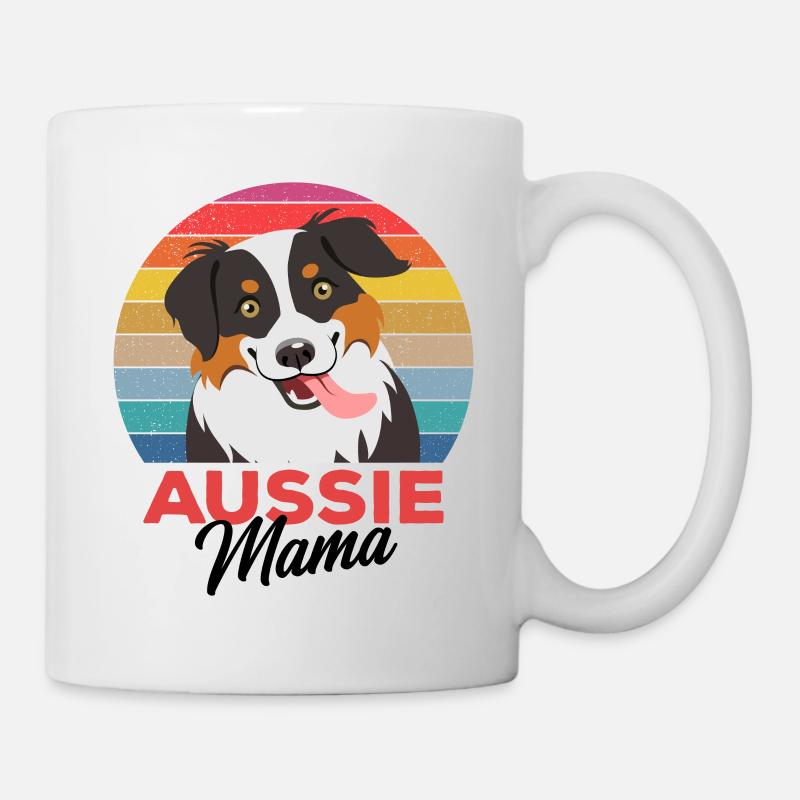 Berger australien - Mug blanc - blanc