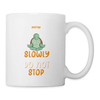 Land turtle tortoise design for Tortoise - Mug - white - Right