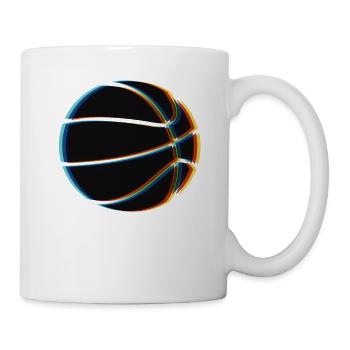 Surreale Magischer Basketball - Tasse - Weiß - Rechts