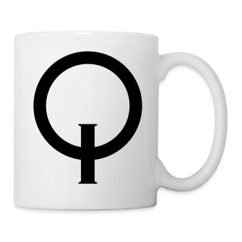 Optimist, Symbol, Opti, Segeln, Segelboot, Boot - Tasse - Weiß - Rechts