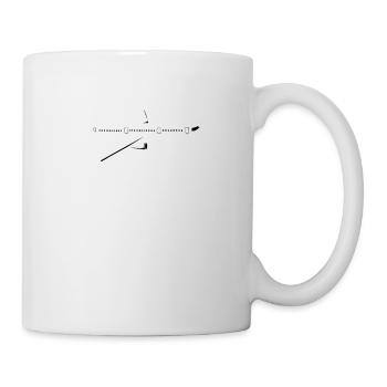 Flughafen Berlin Tegel Berlin TXL Erinnerung - Tasse - Weiß - Rechts