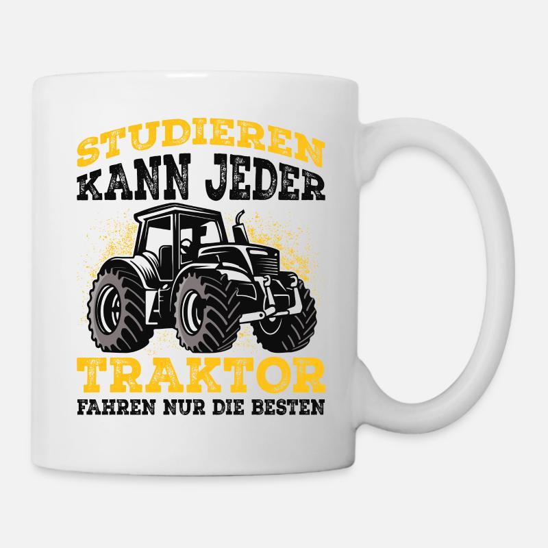 Traktor - Tasse - Weiß