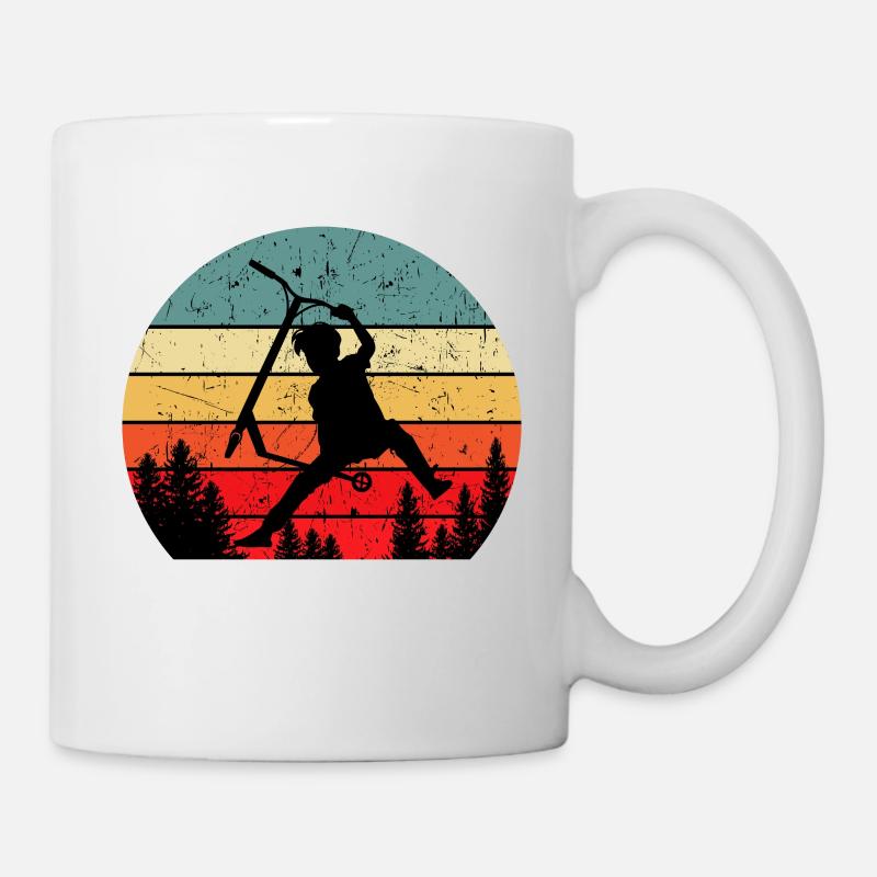Scooter - Mug blanc - blanc
