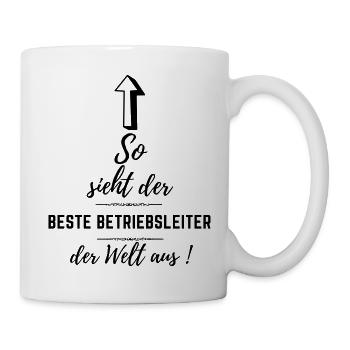 betriebsleiter Vorgesetzter ich - Tasse - Weiß - Rechts
