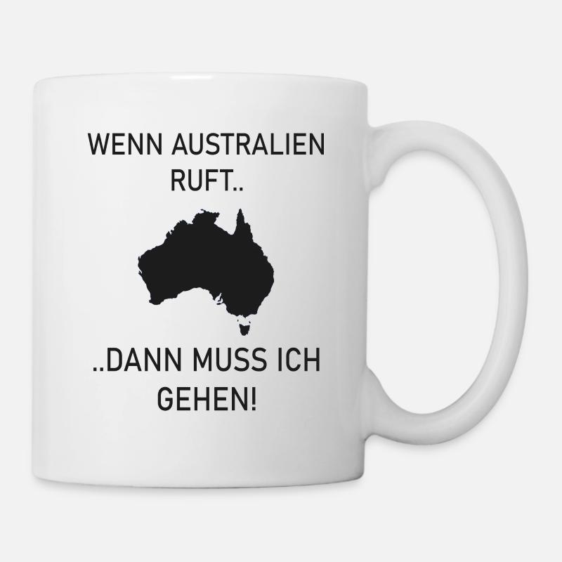 Australien - Tasse - Weiß