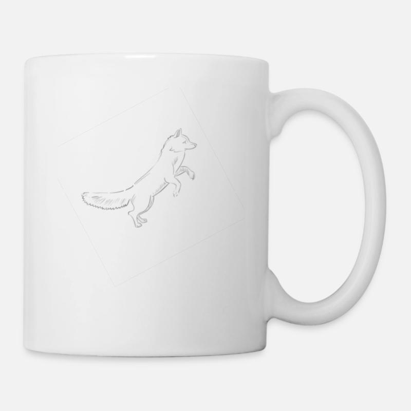fuxteufelswild weiß - Tasse - Weiß