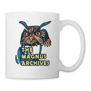 La conception du hibou des archives Magnus - Mug blanc - blanc - Droite