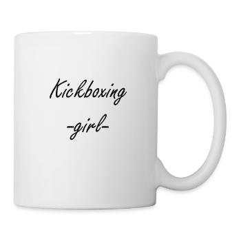fille de kickboxing - Mug blanc - blanc - Droite