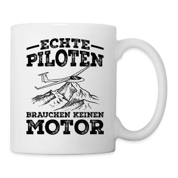 Segelfliegen - Tasse - Weiß - Rechts